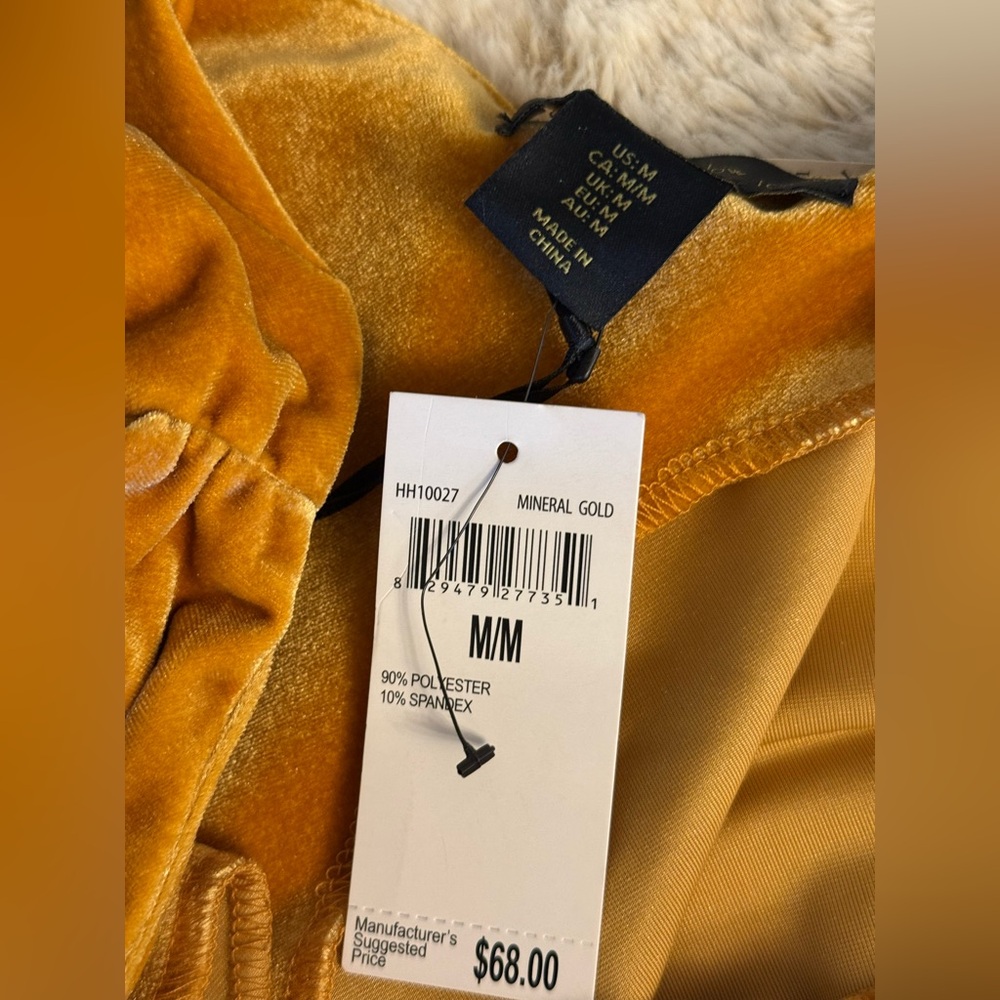 House of Harlow 1960 Mustard Maxi Skirt - Picture 5 of 8